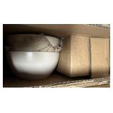 16-Piece Textured Dinnerware Set, Taupe