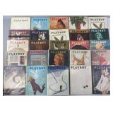 25 vintage 1960's Playboy magazines