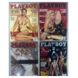 4 vintage collectible Playboy magazines: May