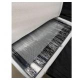 BlackSilver Decorative Mesh Framed Art 12x24