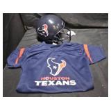 Mixed lot Houston Texans JerseyHelmet Set