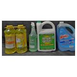 2- Pine Sol 60oz each. Simple Green 1 gallon w/