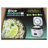 Rice Robot 1.2L Mechanical Rice Cooker White