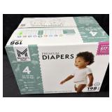 198ct. Box of Premium Size 4 Diapers