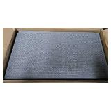 Non-slip stair treads. Grey 15 count