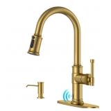 DAYONE Brushed Gold Touchless FaucetDispenser