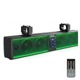 KEMIMOTO 25 6-Spkr IP65 RGB Bluetooth UTV Sound Ba