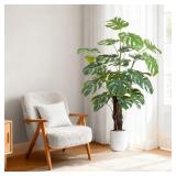 ilitphke 4ft Faux Tropical Bird of Paradise Plant
