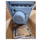 DMI Blue Lightweight Commode Chair