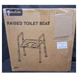 Soundfuese Raised Toilet Seat w Handles UC1