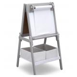 Delta Children Double-Sided Storage Easel Grey