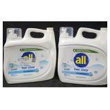 2- All laundry detergent 208oz each