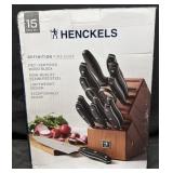 Henckels 15pc. Stainless Steel Knife Block Set
