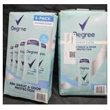 2- Degree women's deodorant 5 sticks per box