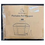 Romantic Bear Portable Pet Playpen L