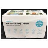 SEHMUA Wire-Free Pan Tilt Security Camera 2ct Batt