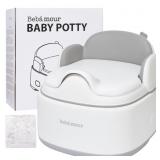 Bebamour 3-in-1 Potty Toilet 100ct Bags Grey