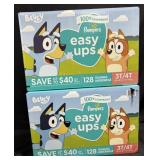 2- 128ct. Boxes of Pampers Easy-Ups Size 3T/4T