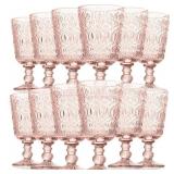 Rtteri Vintage Stemmed Glass Goblets 12ct 10oz Pin