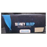 Sidney Sleep Adjustable Memory Foam Pillow
