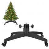 WEIMELL 12ft Xmas Tree Stand Rolling Wheels