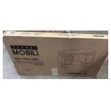 Techno Mobili RTA-7002-GRY Modern Office Desk