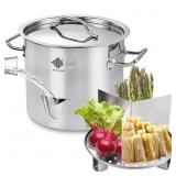 ARC 24QT SS Steamer Pot Easy-Fill SpoutDivider