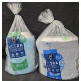 Ultra paper bowls 150 count. Ultra dinner plates