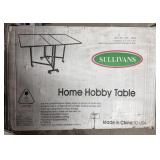 Sullivans Folding Craft Hobby Table 35x36x59