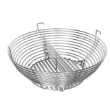 Vankey SS Charcoal Basket wDivider for Kamado Joe