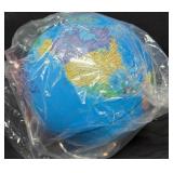 Educational World Map Globe Blue