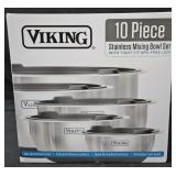 Viking 10 piece Stainless mixing bowls