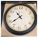 Crosstime Round Wall Clock Vintage Decor