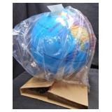 Blue World Globe w USB Cable