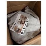 Gray Area Rug Machine Washable Non-Slip