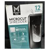 12-Sheet Microcut Shredder, Untested