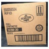 6- 1Qt. Bottles of Pennzoil SAE 0W-20 Full