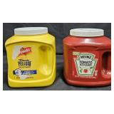 French's yellow mustard 105oz. Heinz Ketchup