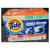 144ct. Box of Tide Ultra Oxi Power Pods