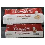 Campbell's Cream of Mushroom soup 8 cans.
