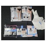 Women's size Large cotton briefs, bike shorts and