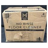 4- 1Gallon Jugs of No-Rinse Floor Cleaner