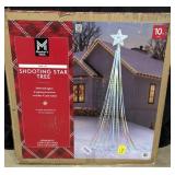 10 ft. Pre-lit shooting star tree
