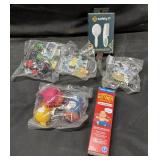 Selection of Small Kids Toys, Safety 1st Brush +