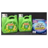 2- 170fl.oz. Jugs of Gain Oxi Laundry Detergent