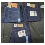 Men's size 32x32 Levi's jeans and size 32x32 Frye