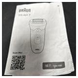 Braun Silk 7 Shaver, Untested