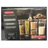 Rubbermaid Brilliance Pantry 7-Piece Storage Set