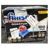 100ct. Box of Finish Powerball Quantum Dishwasher