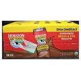 Horizon organic chocolate milk 18 count 8oz